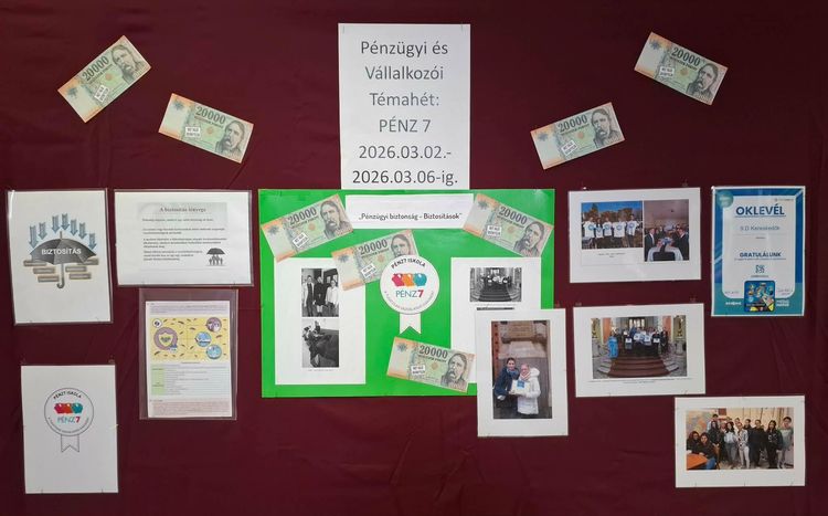 Pénzügyi és vállalkozói témahét 2026