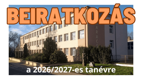 Beiratkozás a 2026/2027-es tanévre