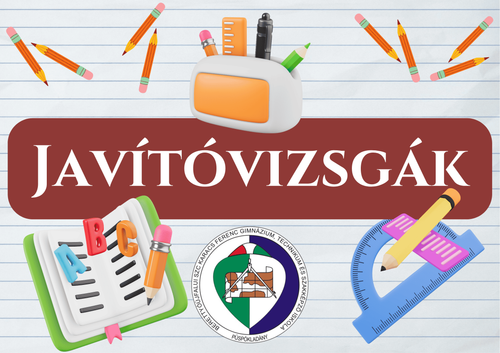 Javítóvizsgák 2026